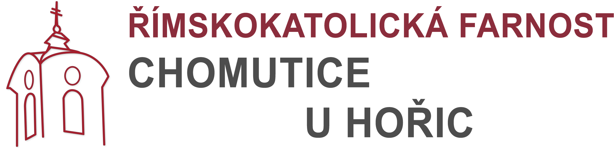 Logo Oznámení - Římskokatolická farnost Chomutice u Hořic